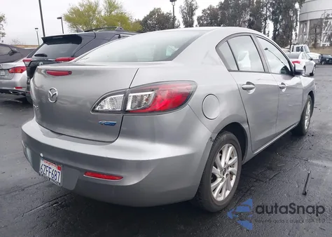 2013 Mazda Mazda3 I Touring из США, поврежденный, VIN JM1BL1VP9D1776008